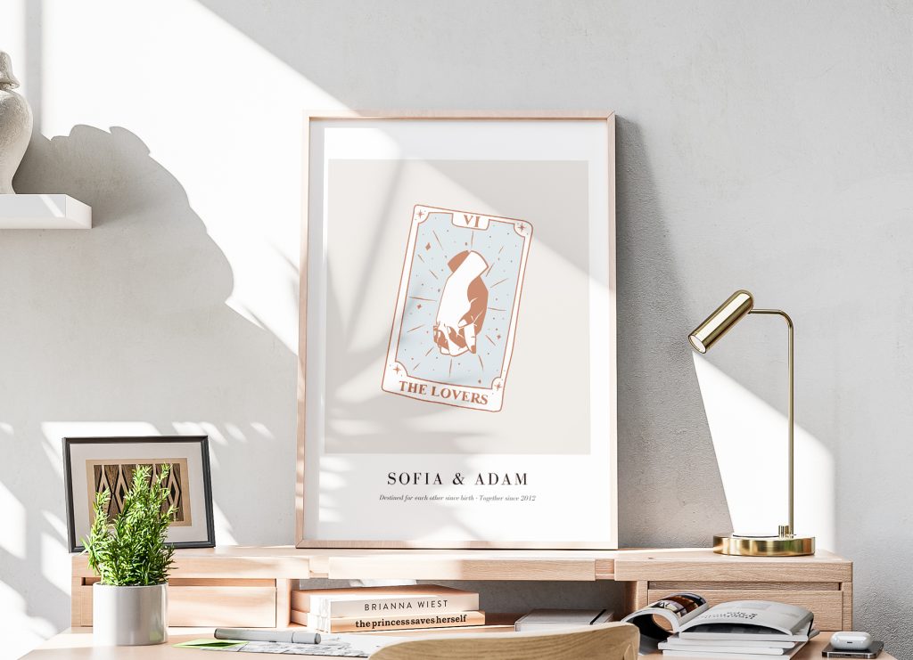 gepersonaliseerde poster tarot