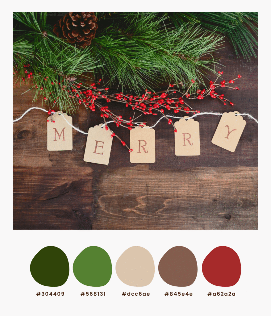 kerst kleuren