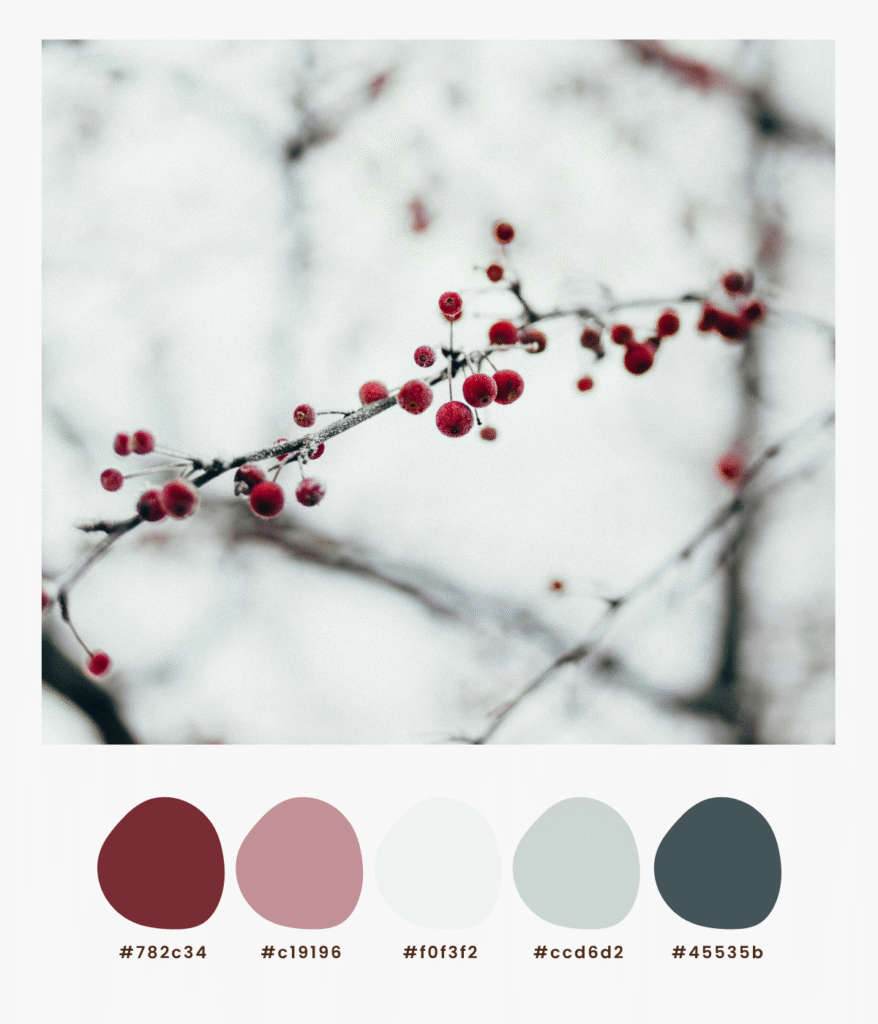 winterse kleuren