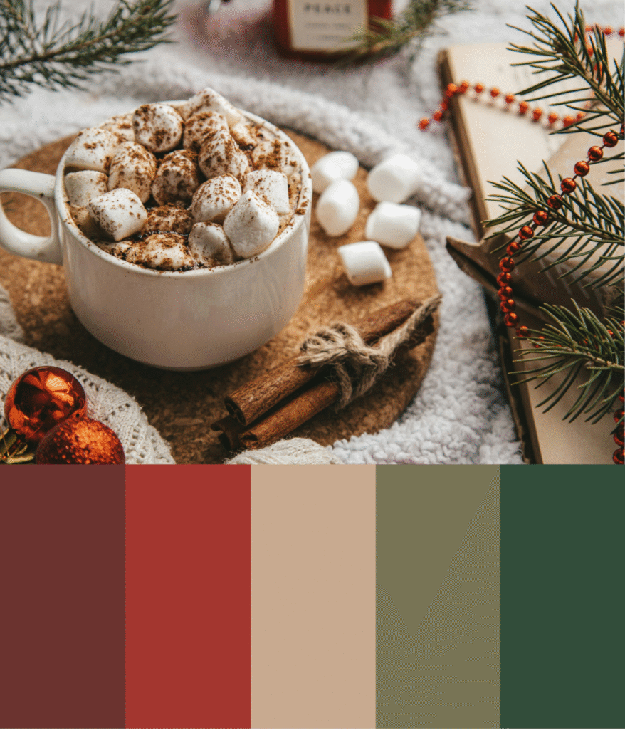 kerst kleuren inspiratie